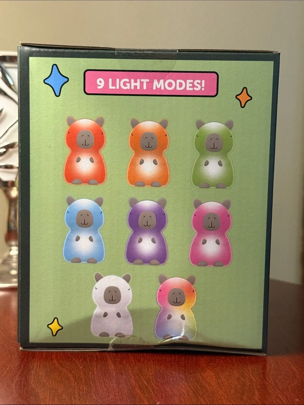 Capybara Squishy Night-Light - Picture 2 of 3